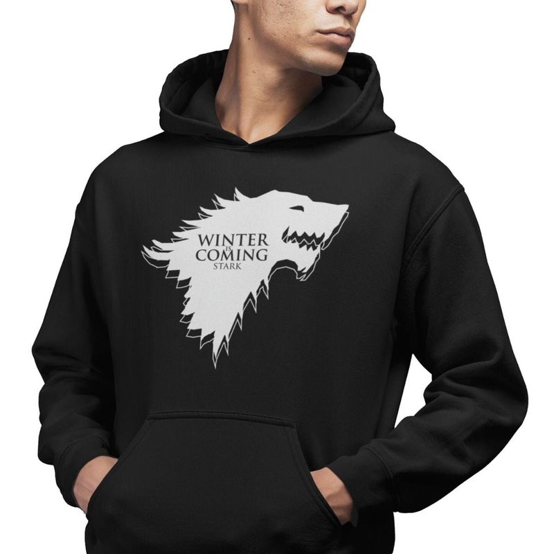 GENERICO - Polerón Game Of Thrones  Juego De Tronos Emblema Stark