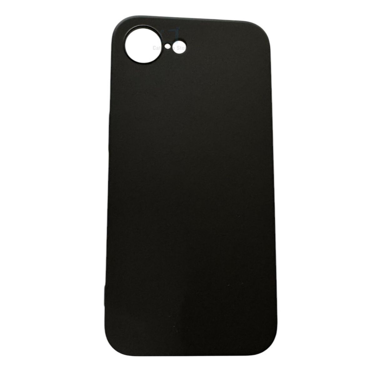 GENERICO - Carcasa De Silicona Para iPhone 16e - Negro