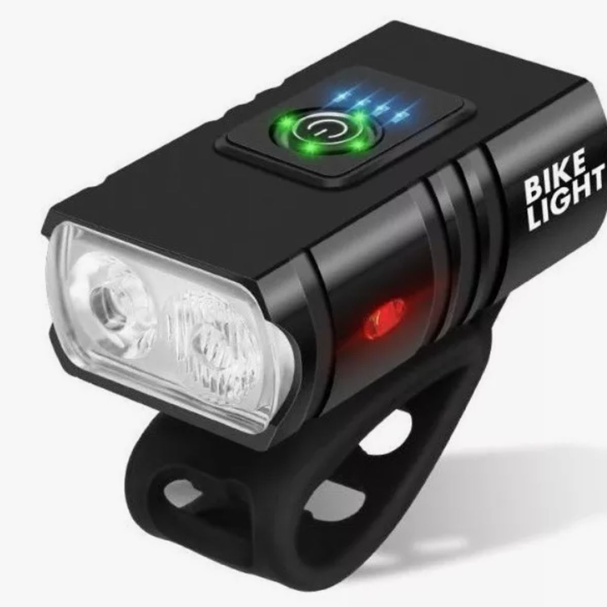GENERICO - Luz Led Delantera Para Bicicleta Recargable Usb
