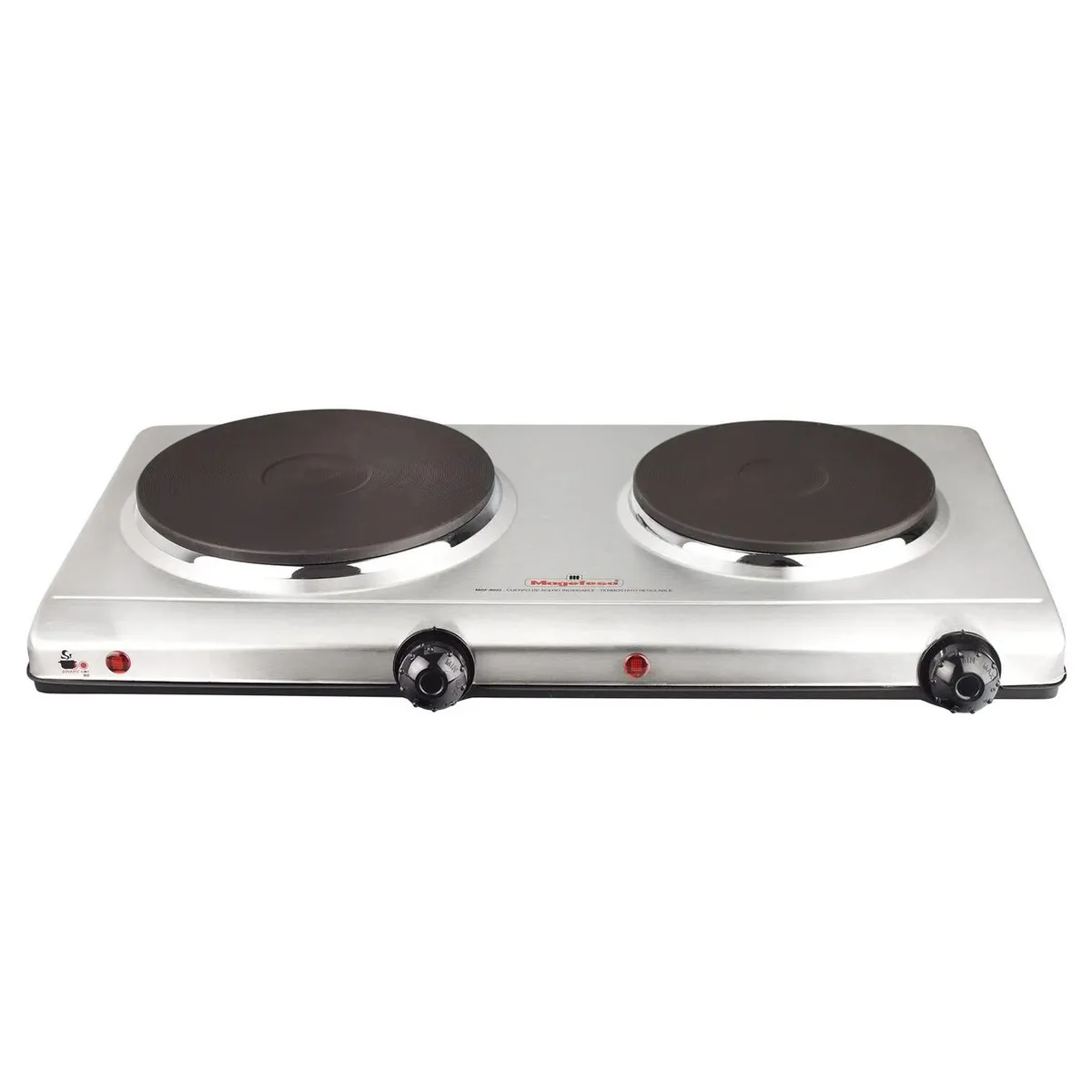 MAGEFESA - Cocina Electrica Magefesa 2 Platos Inox MGF8022