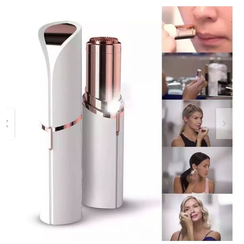 GENERICO - Depiladora Facial  Recargable Rosa