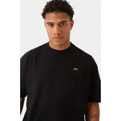 LIFF - Polera Oversized Negro Red