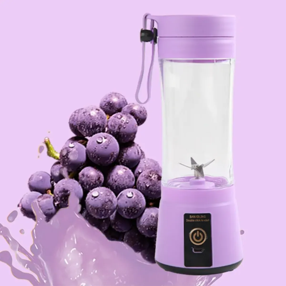MOVI - Licuadora Portátil Recargable USB  Morado