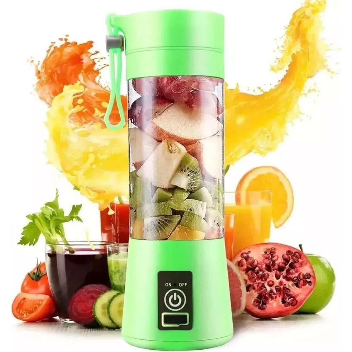 MOVI - Licuadora Portátil Recargable USB Verde