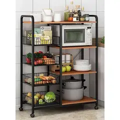 GENERICO - MUEBLE de Cocina de 5 Niveles, Carrito de Cocina Independiente GSOL