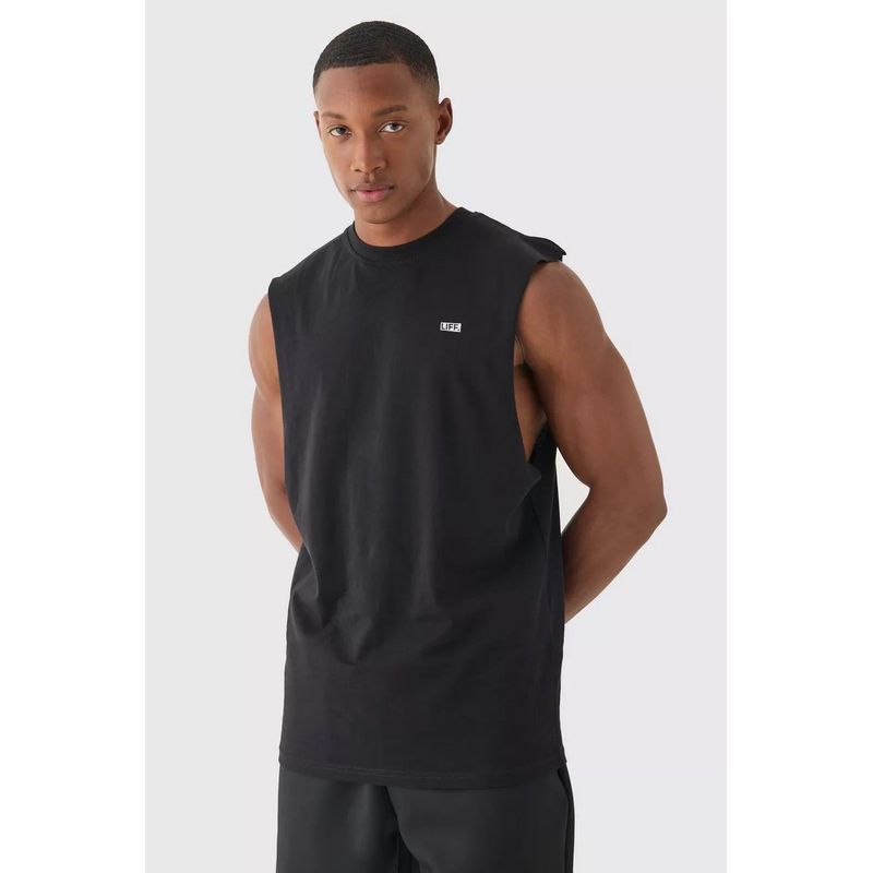 LIFF - Polera Sin Mangas Negra LIFF Relax