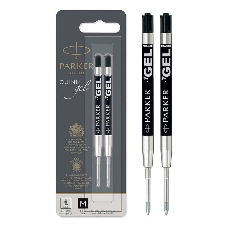 PARKER - Pack 2 Repuestos Parker Gel Negro: Jotter IM Urban Vector