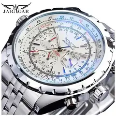 STARTECHOFFICE - Reloj Automático Deportivo para Hombre Movimiento Mecánico Cronógrafo
