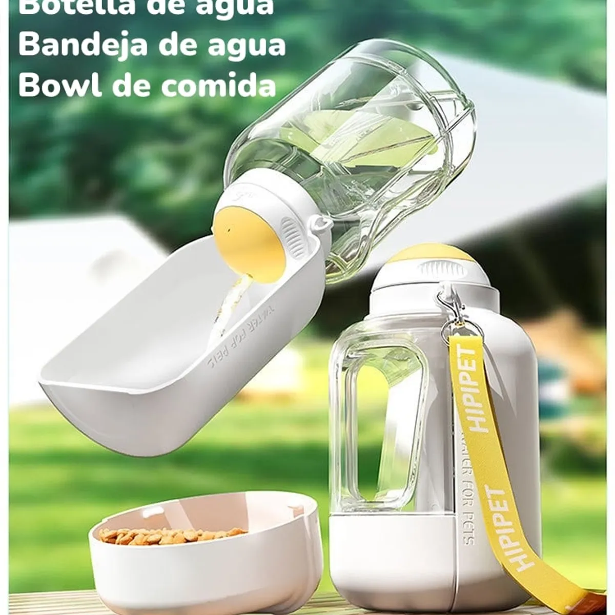 LUBABYCAS - Botella De Agua Para Mascotas 3 En 1 By LuBabycas