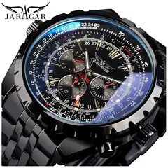 STARTECHOFFICE - Reloj Automático Jaragar Deportivo Mecánico Resistencia al Agua 3 BAR