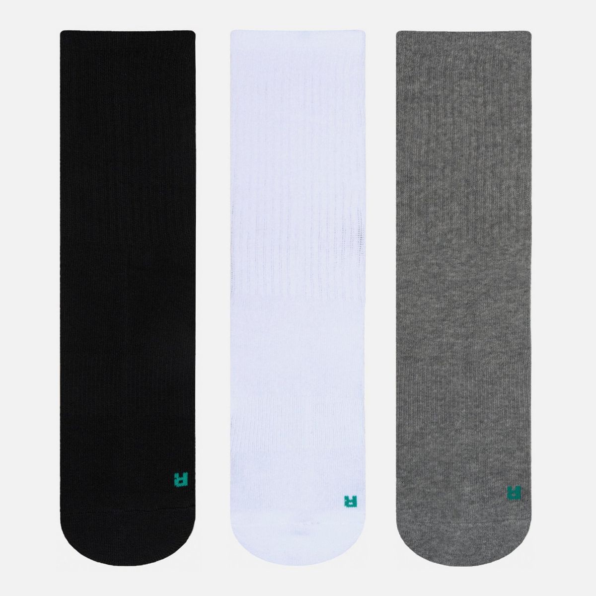 VULCANO - Calcetines Vulcano Essentials Pack Long Negro / Gris / Blanco Vulcano