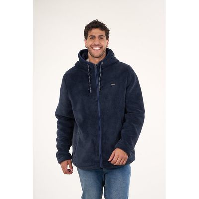 Imagen 1 del producto Poleron Bonded Shaggy con gorro 8701