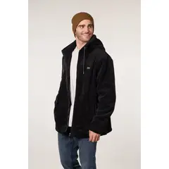 POLEMIC - Poleron Bonded Shaggy con gorro 8701