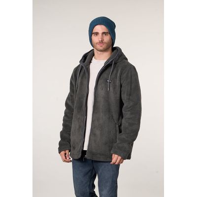 Imagen 2 del producto Poleron Bonded Shaggy con gorro Classic 8701 Polemic.