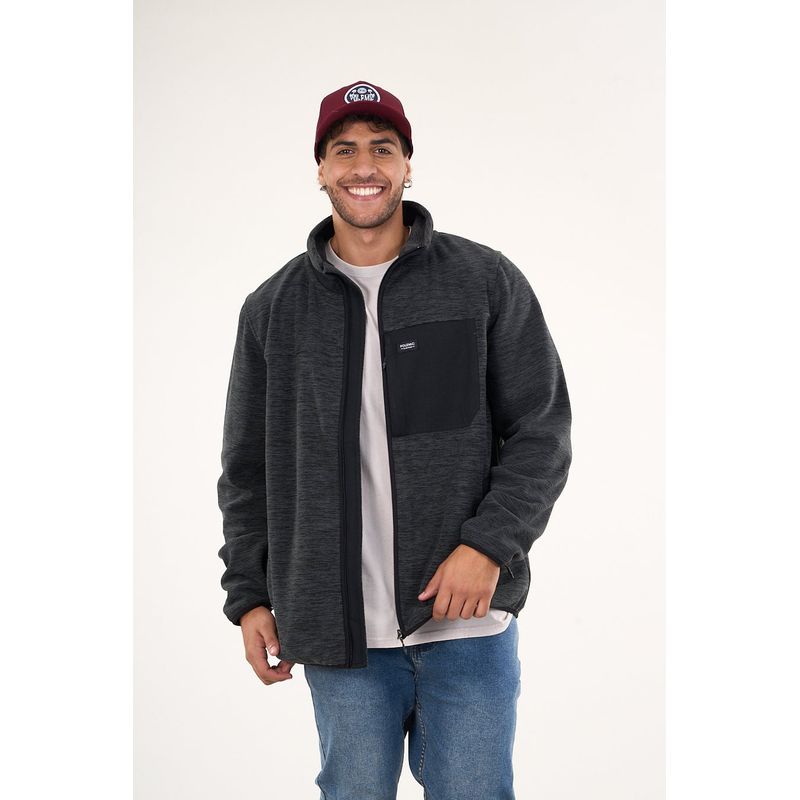 POLEMIC - Poleron Micropolar Cuello alto Full Zipper 8705 Polemic