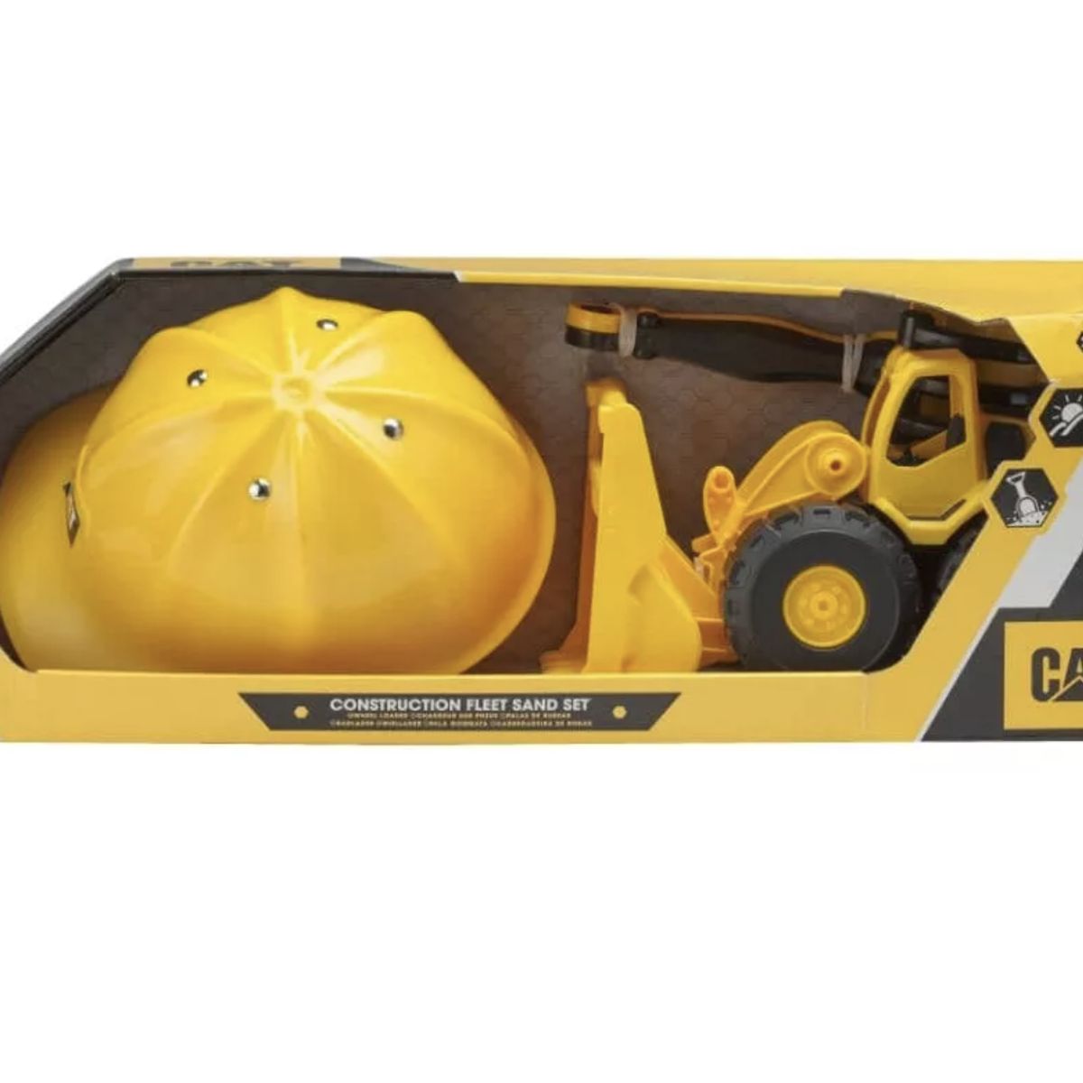 CAT - Set Construccion Cat Excavadora + Casco + Pala