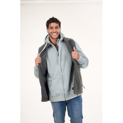 Imagen 2 del producto Poleron sin mangas Mini sherpa full cierre 8714