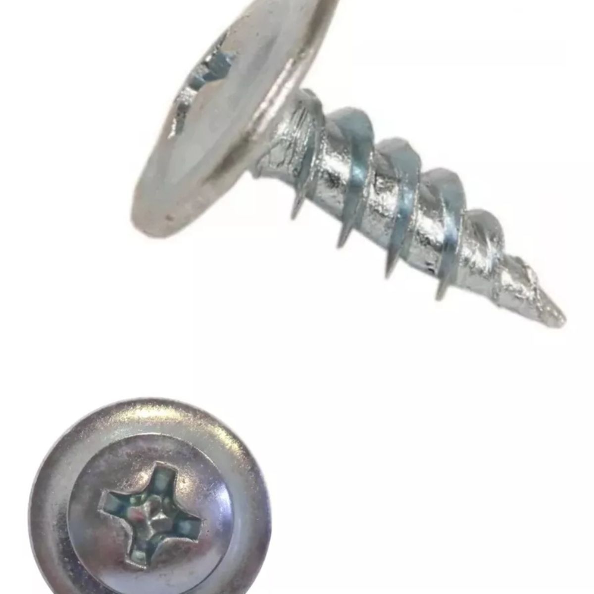 GENERICO - Tornillo Cabeza De  Lenteja 8 X 1/2 Punta Fina 500 Unidades