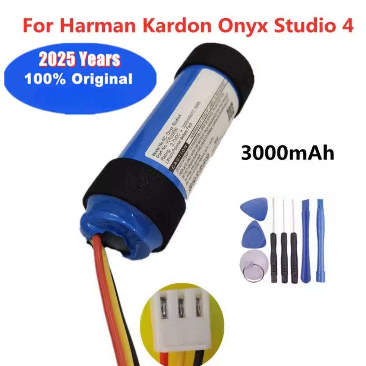 GENERICO - Bateria De Reemplazo Para Harman Kardon Onyx Studio 4