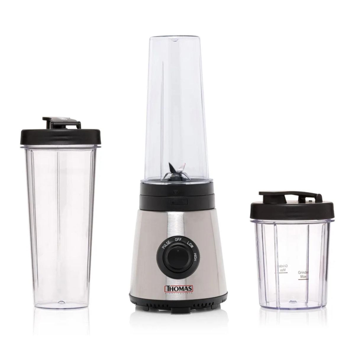 THOMAS - Juguera Electrica Manual 2V 250W 2 Jarros 600Ml Th-300pb Thomas