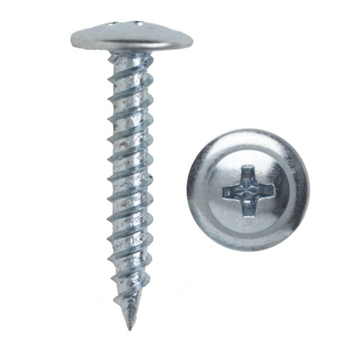 GENERICO - Tornillo Cabeza De  Lenteja 8X1Punta Fina 5000 Unidades