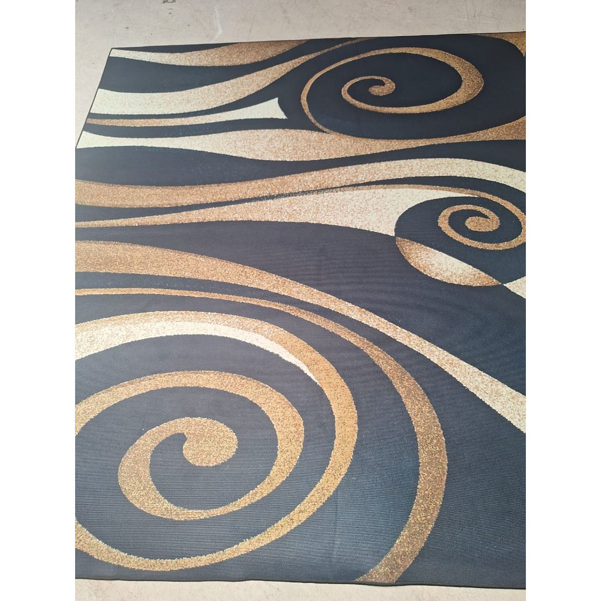 GENERICO - ALFOMBRA PARA LIVING ANTIDESLIZANTE CON DISEÑOS TRIDIMENCIONALES