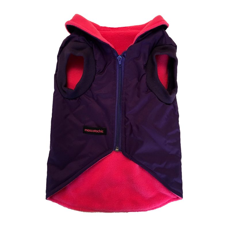 MASCOTACHIC - Capa Impermeable Morado talla L