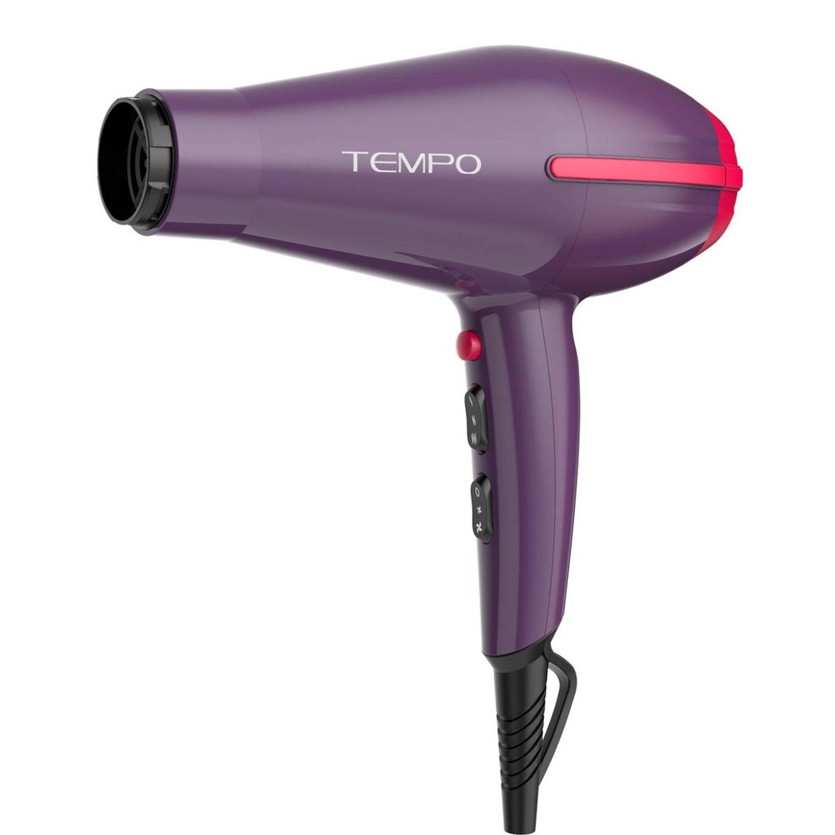 GAMA - Secador De Pelo 2200W 2Vel 3Temp Morado Tempo STD Gama