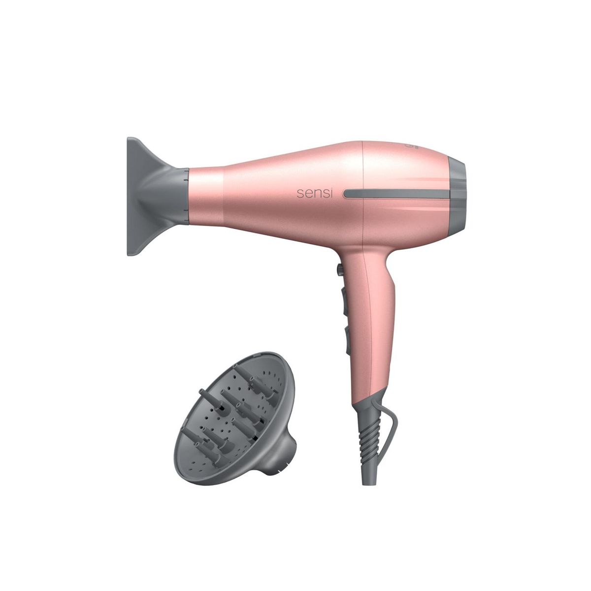 GAMA - Secador De Pelo 2200W 2Vel 3Temp Tempo Sensi 5D Rose Gama