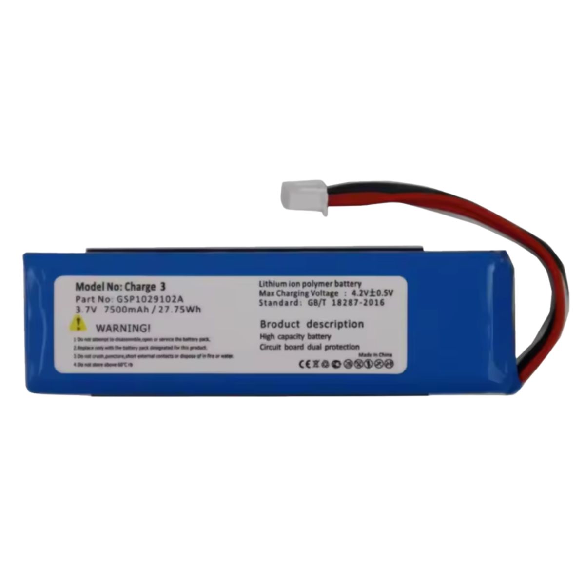 GENERICO - Bateria De Reemplazo Para JBL Charge 3 + kit de herramienta