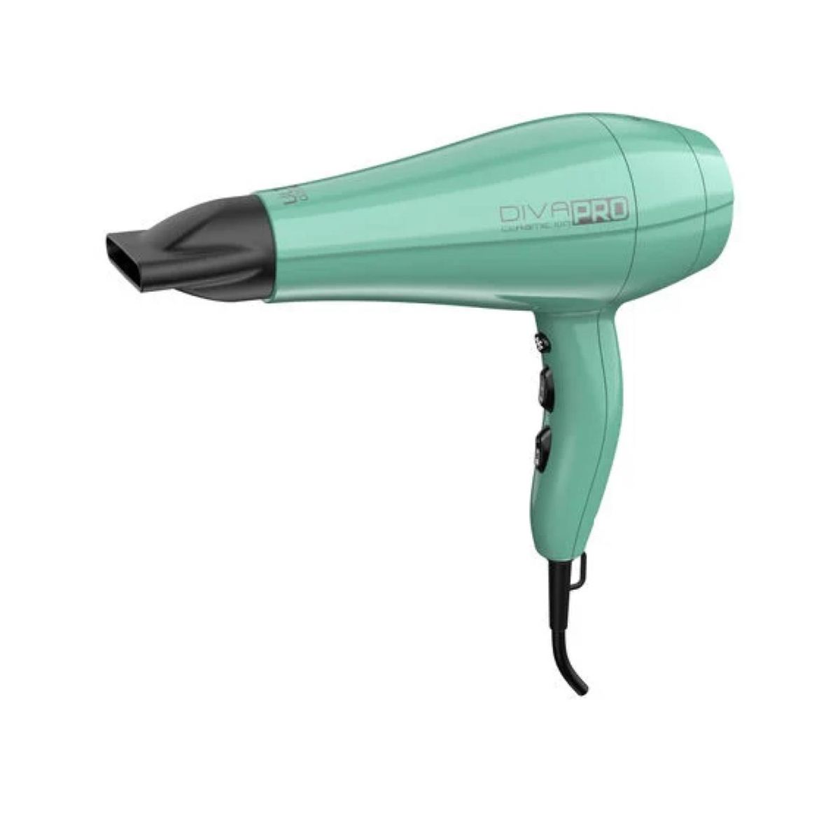 GAMA - Secador De Pelo 2200W 2Vel 3Temp Salon Diva Pro Turquesa Gama
