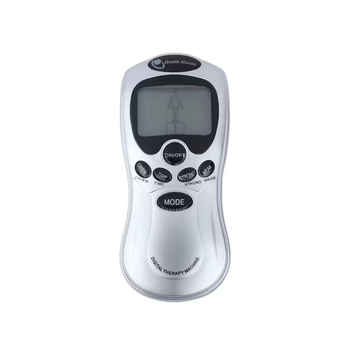 GENERICO - Electroestimulador Electrofisico 4 Parches Adhesivos Masajes Terapias