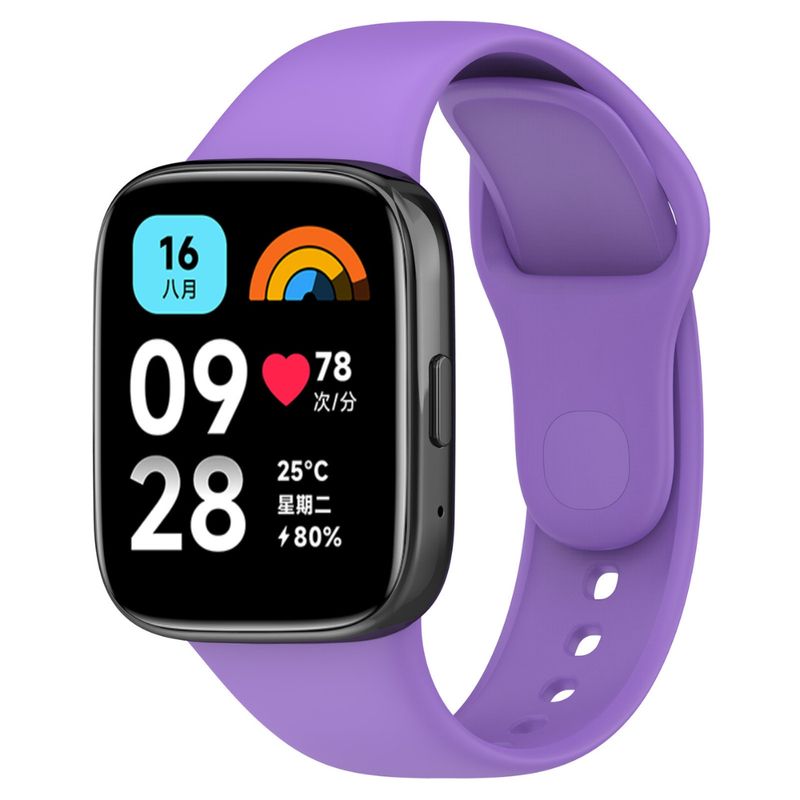 GENERICO - Correas Silicona Compatible Con Redmi Watch 3 Active/Lite