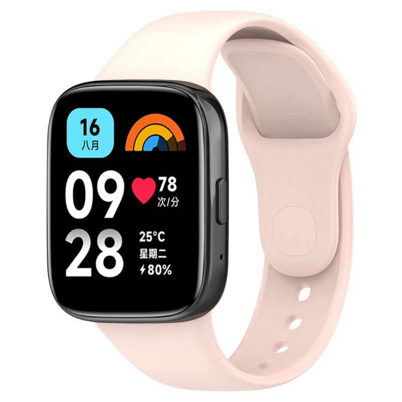 GENERICO - Correas Silicona Compatible Con Redmi Watch 3 Active/Lite