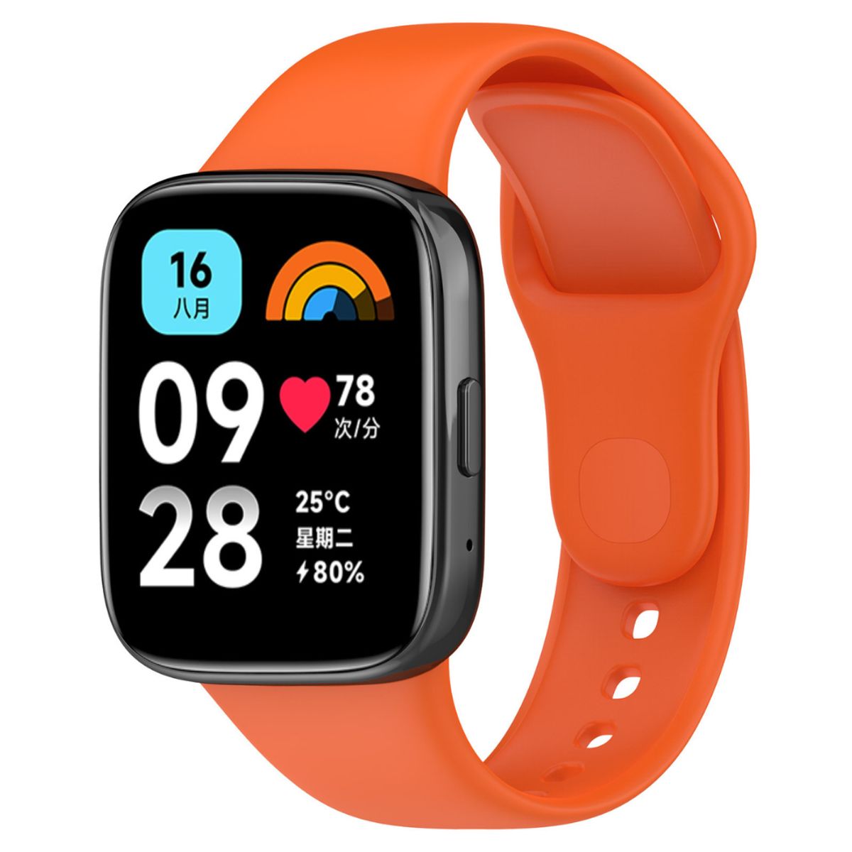 GENERICO - Correas Silicona Compatible Con Redmi Watch 3 Active/Lite