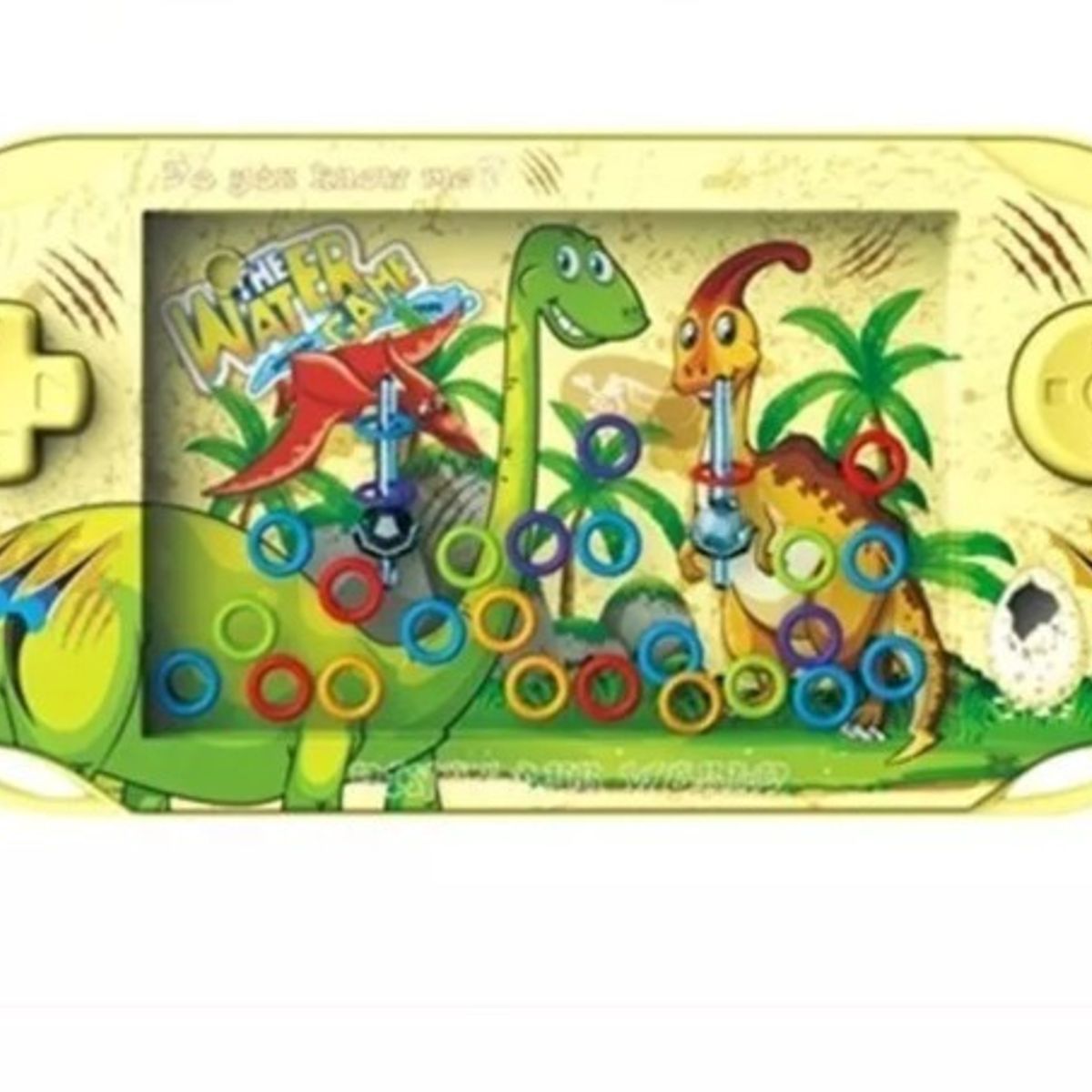 GENERICO - Juego De Agua Dinosaurio Retro Inserta Aro