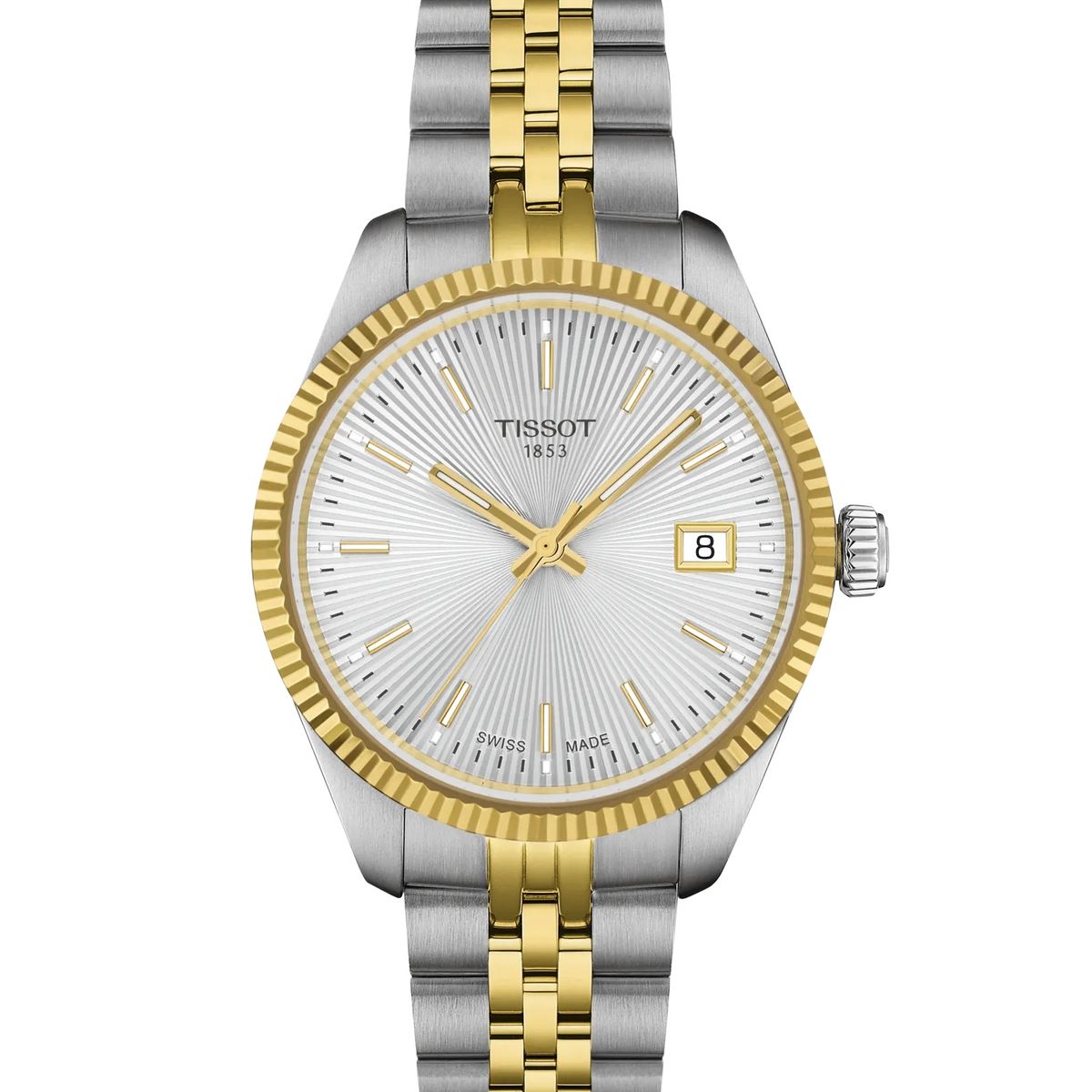 TISSOT - Reloj Tissot Ballade Bicolor Dorado
