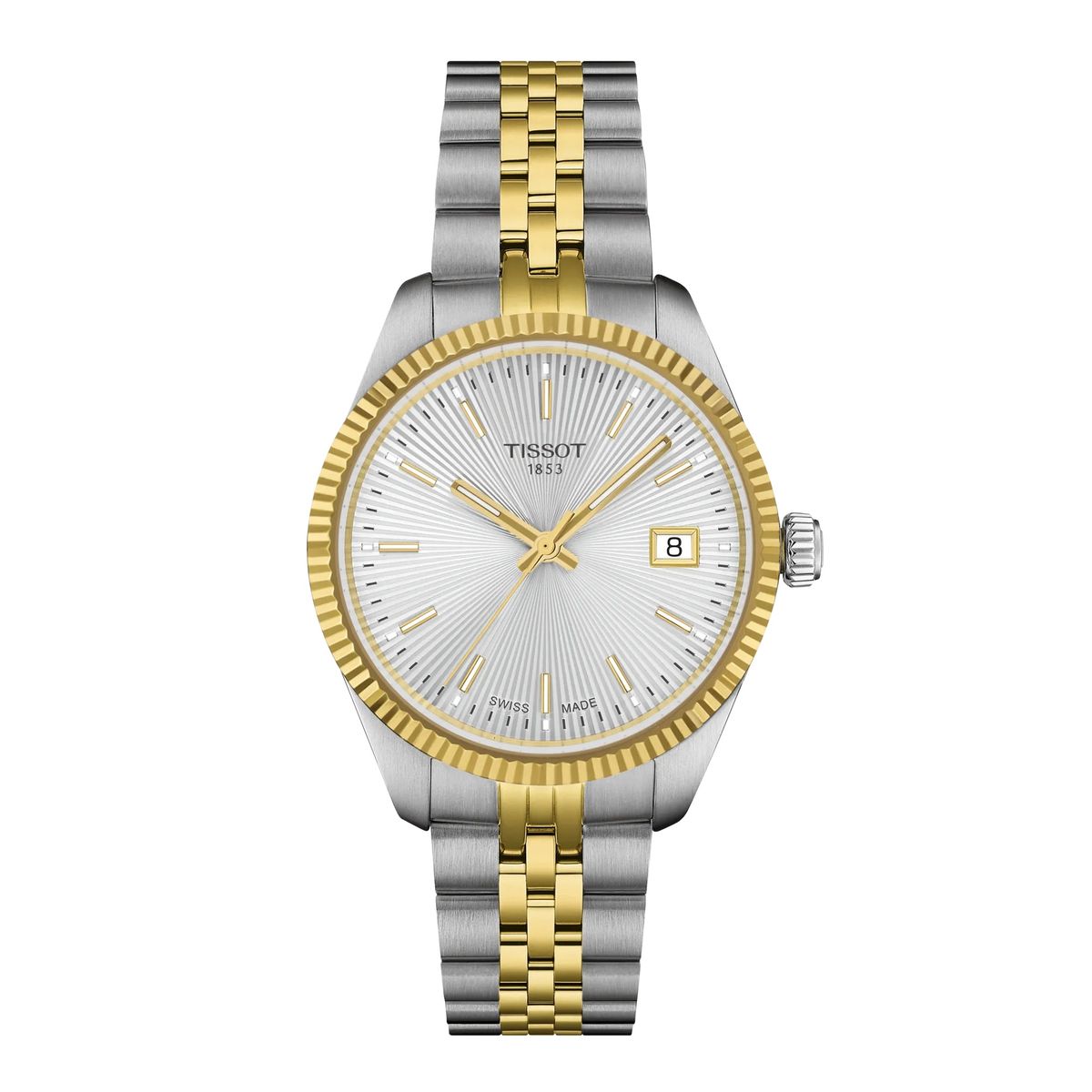 TISSOT - Reloj Tissot Ballade Bicolor Dorado