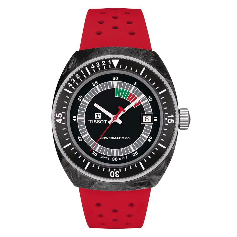 TISSOT - Reloj Tissot Sideral Powermatic 80 Rojo