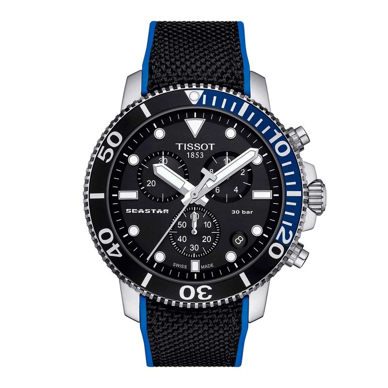 TISSOT - Reloj Tissot Seastar Crono Textil