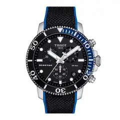 TISSOT - Reloj Seastar Crono Textil