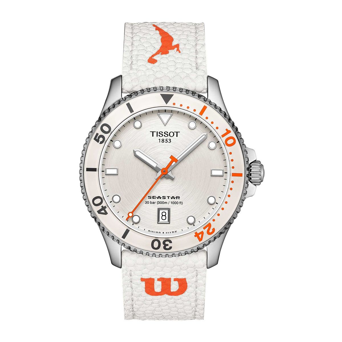 TISSOT - Reloj-Tissot-Seastar-1000-Wilson-WNBA-Blanco