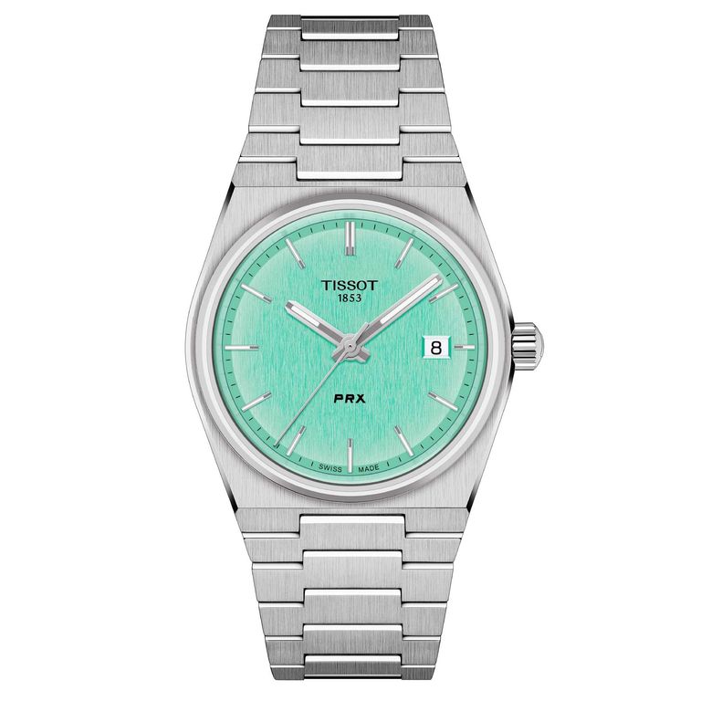 Reloj PRX 35mm Light Green Plateado TALLA UNICA