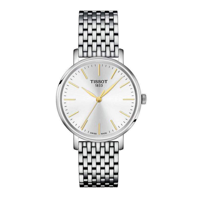 TISSOT - Reloj Tissot Everytime Acero Dorado 34mm.-