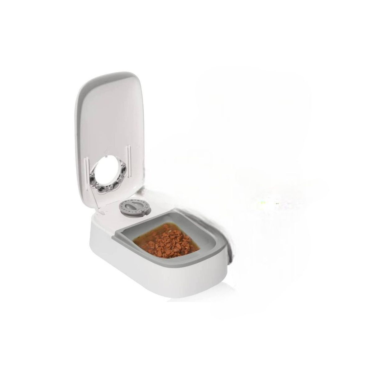 GENERICO - Plato De Comida Automatico Temporizador Para Perros Gatos