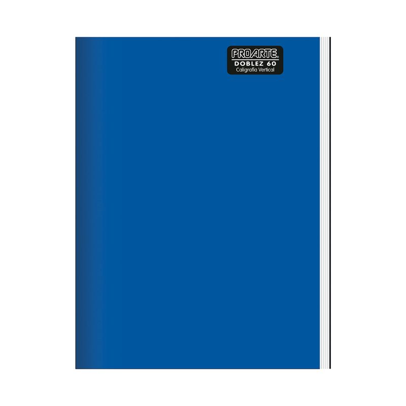PROARTE - Cuaderno Doblez Caligrafia Vertical 60 Hjs Proarte