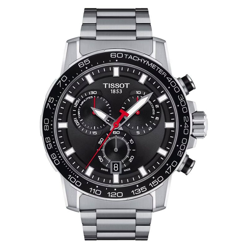 TISSOT - Reloj Tissot Supersport Chrono Acero Negro