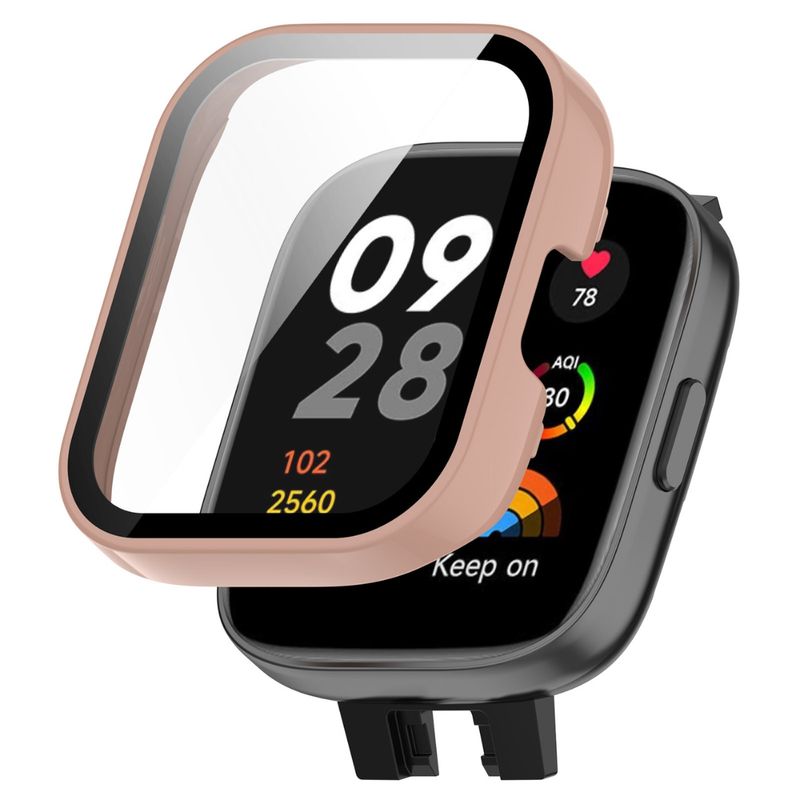 GENERICO - Protector 360° Con Vidrio Templado Para Redmi Watch 3