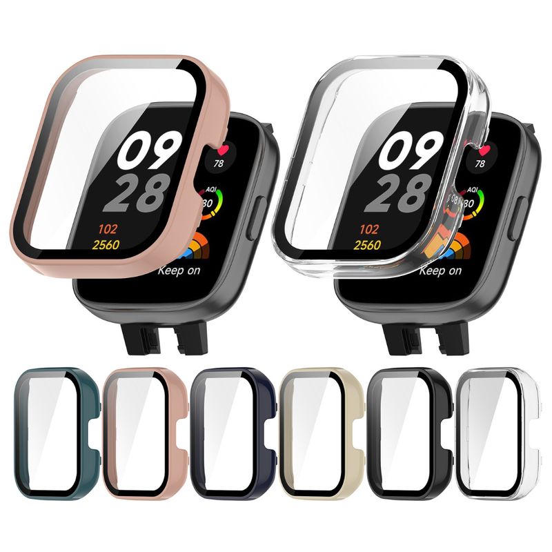 GENERICO - Protector 360° Con Vidrio Templado Para Redmi Watch 3