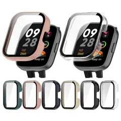 GENERICO - Protector 360° Con Vidrio Templado Para Redmi Watch 3